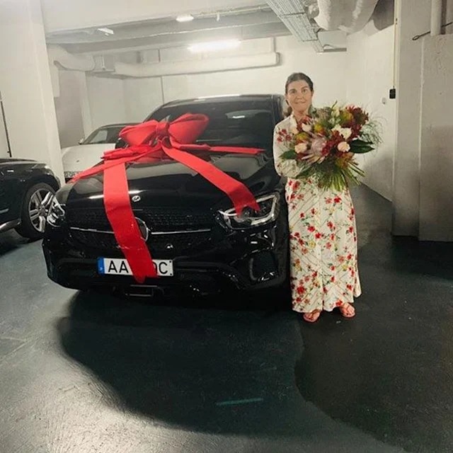 Gift from Ronaldo for Mother's Day