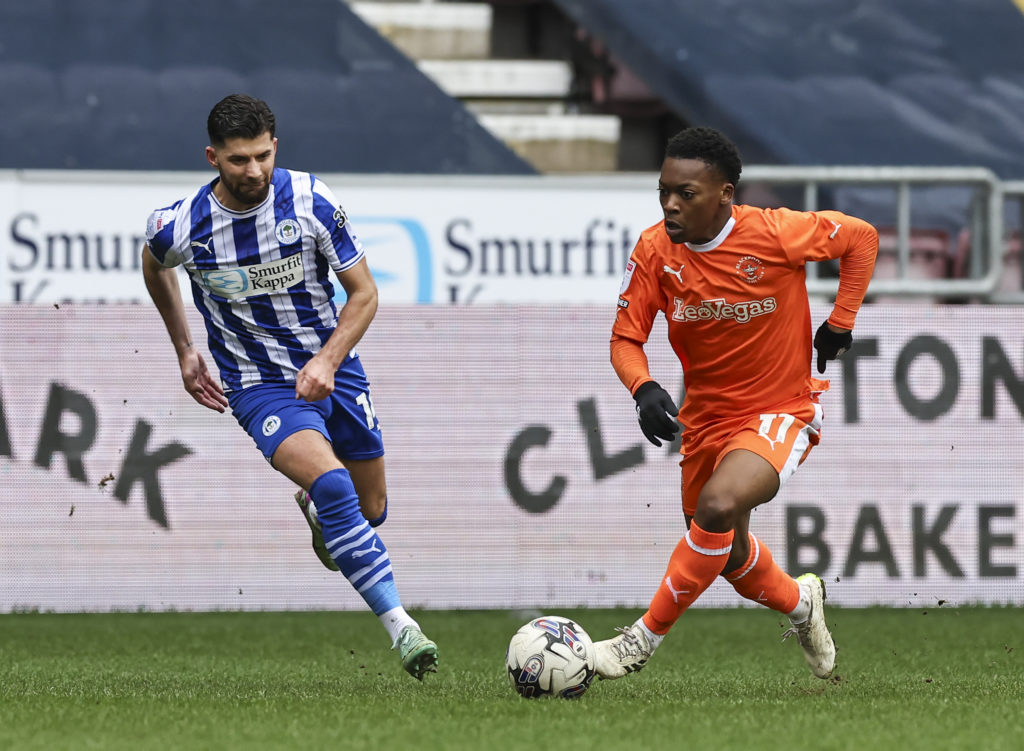 Wigan Athletic v Blackpool - Sky Bet League One