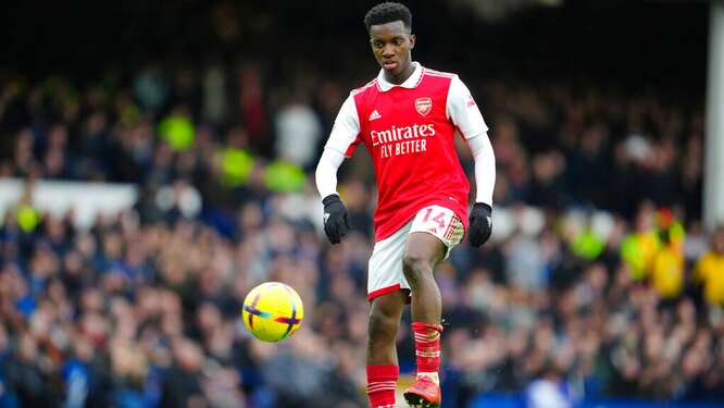 Eddie Nketiah from Arsenal