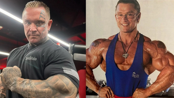 Lee Priest then and now