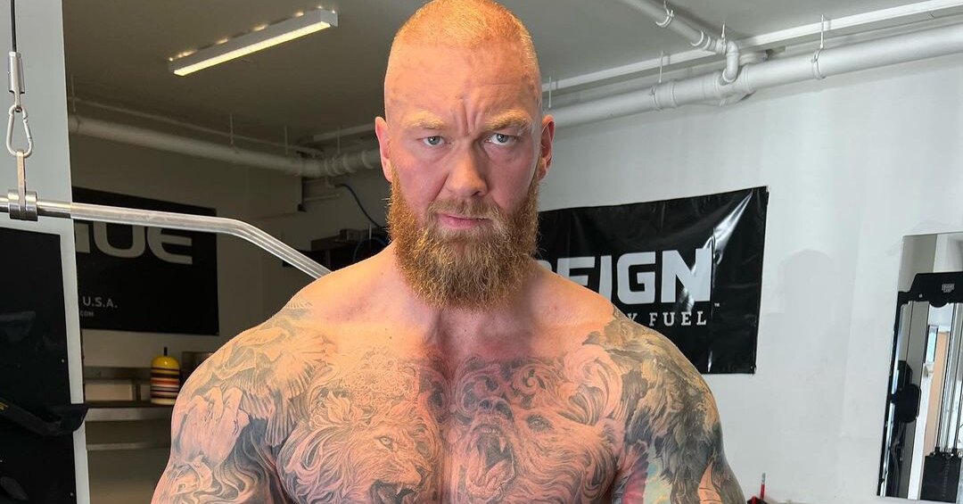 Why the world’s most famous strongman Hafthor Bjornsson gave up on cardio and returned to iron